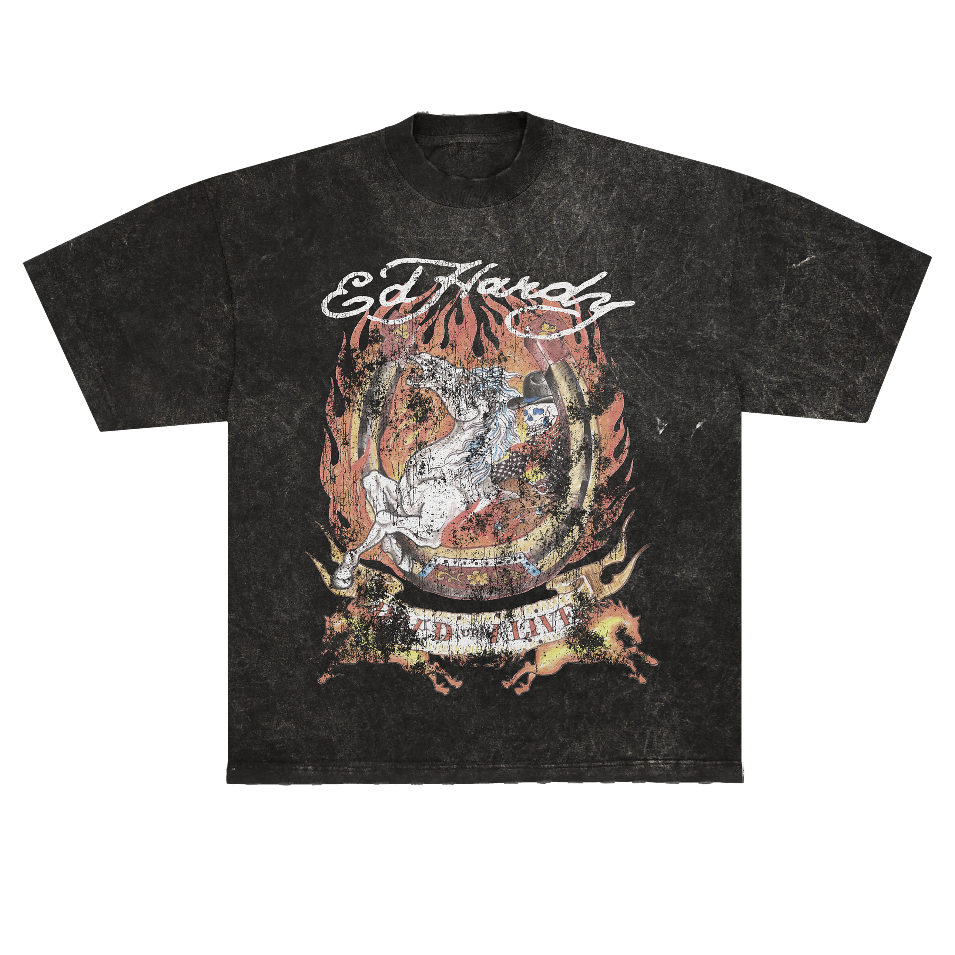 Ed Hardy x Matuê "Horse" Camiseta
