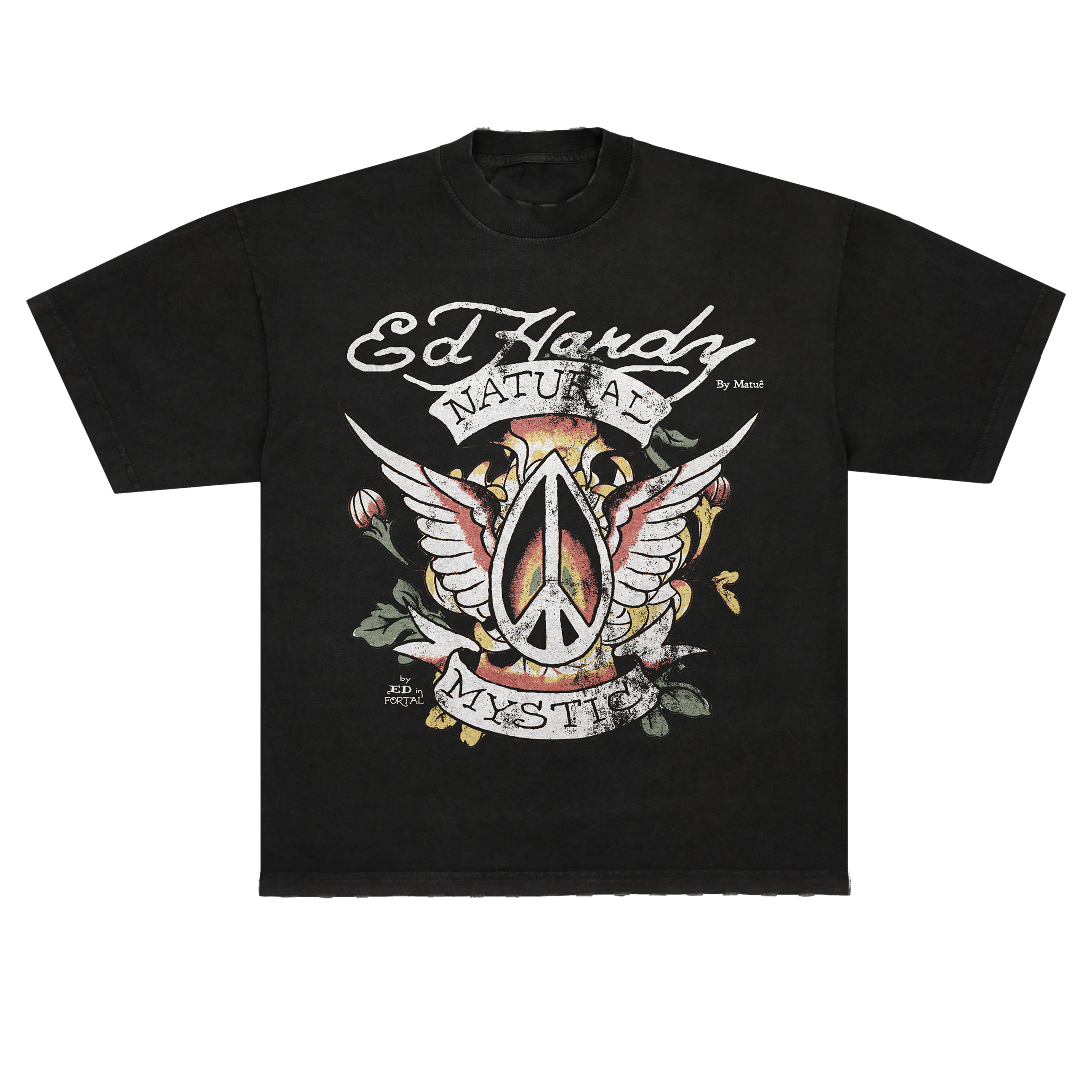 Ed Hardy x Matuê "Natural Mystic" Camiseta