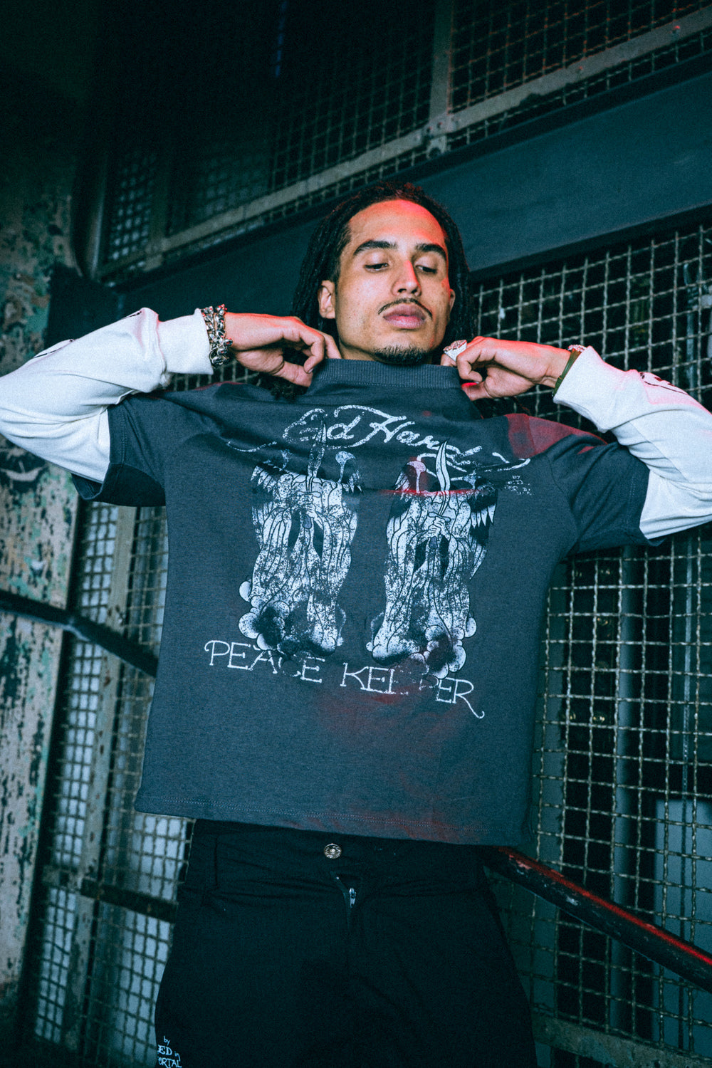 Ed Hardy x Matuê "Peace Keeper" Manga Longa